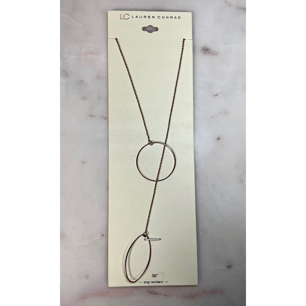 LC Lauren Conrad | NWT Gold Tone Lariat Necklace